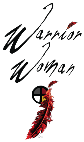 Spirit of the warrior woman logo no Saca
